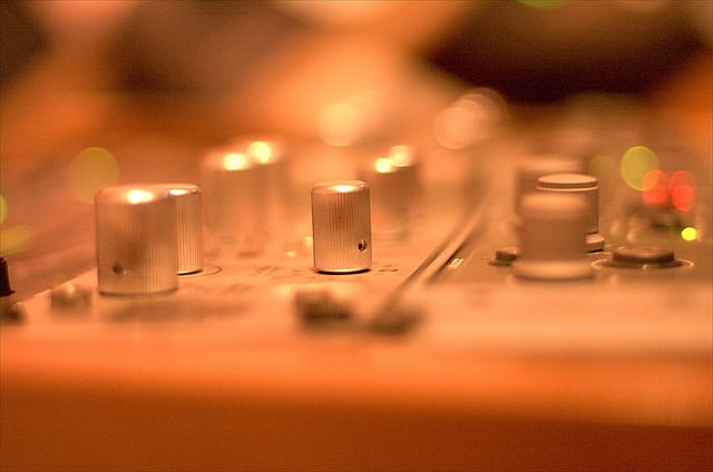 recording studio equipment